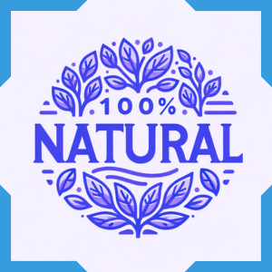 logo 100% natural